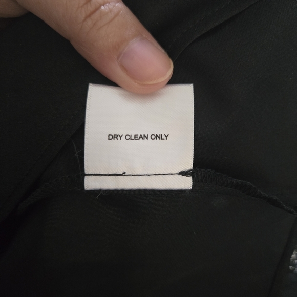 Geode Formal Black Gold Sheer Panel Dress Size XL - Picture 10 of 11